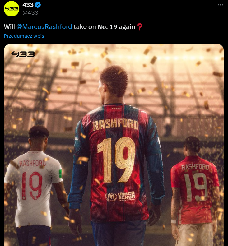 To może być NUMER Marcusa Rashforda w Barcelonie!